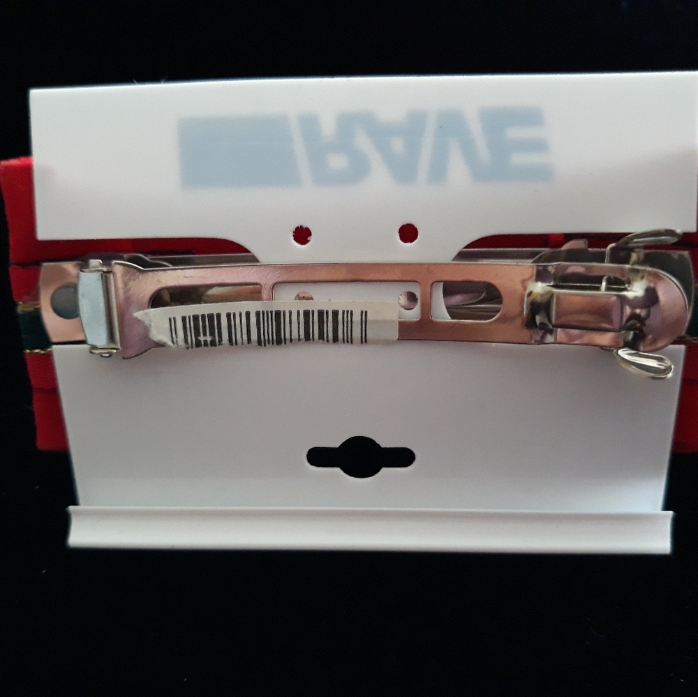 Vintage 80's Rave Christmas Gift Hair Clip with Metal Snap Back - Picture 4 of 7